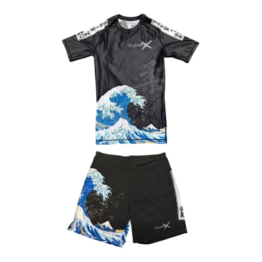 Men'S Fashion Trends 2025 - Japan Ukiyo-e Ocean Wave Brazilian Jiu