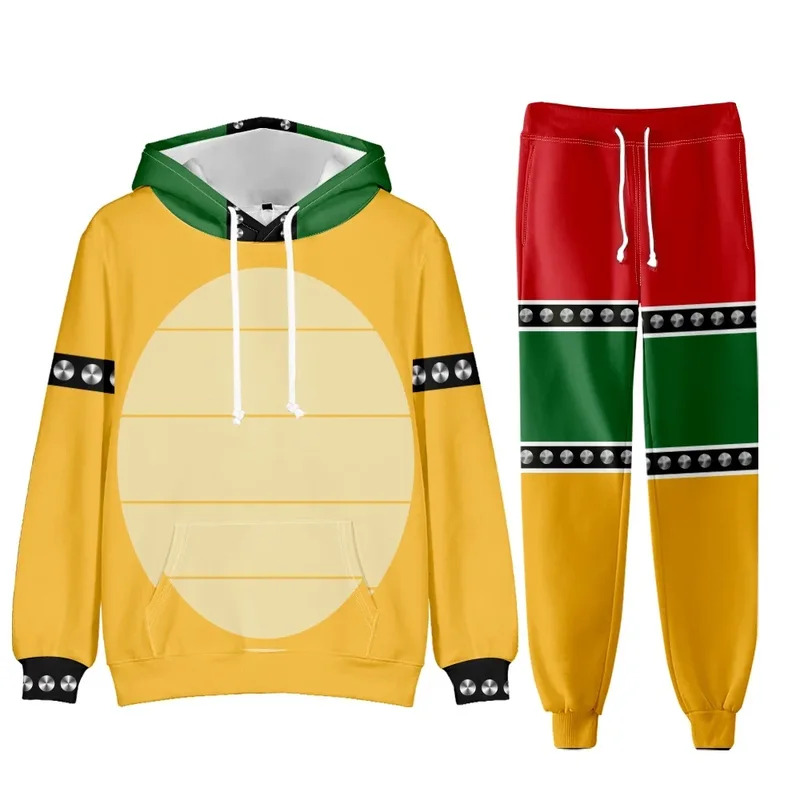 Streetwear Hoodie - l2025l New Cosplay Super Brothers Bowser