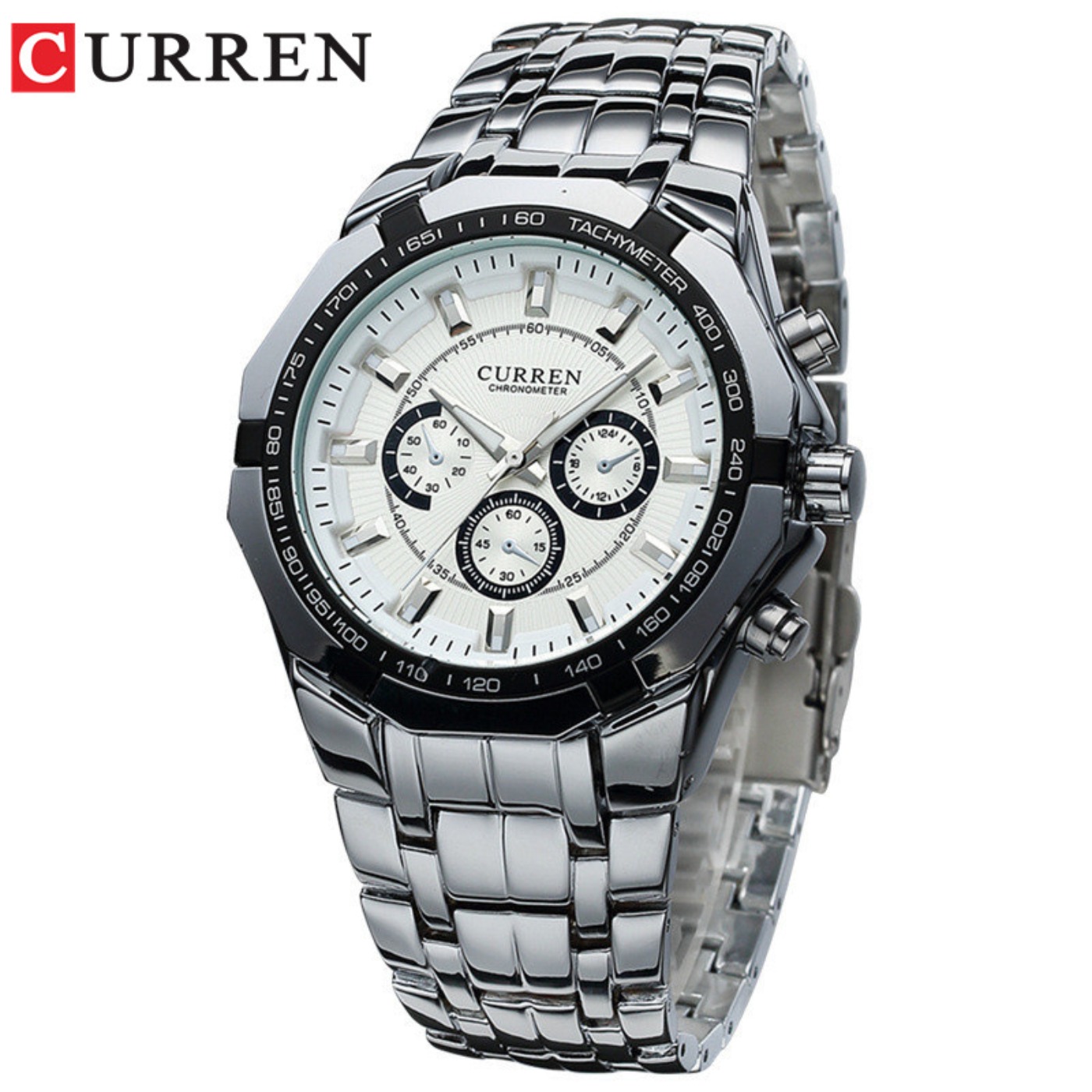 Fashion Mens Watches - CURREN Men Luxury Brand Military Sport