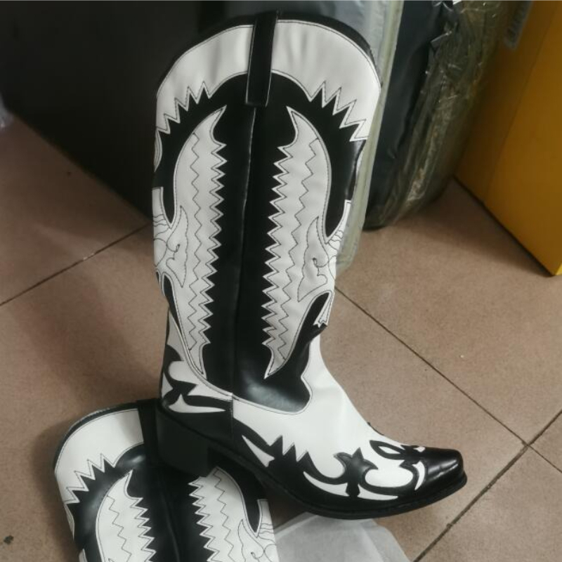 Men'S Fashion Plus - 2027 Fashion New Men's Cowboy Boots