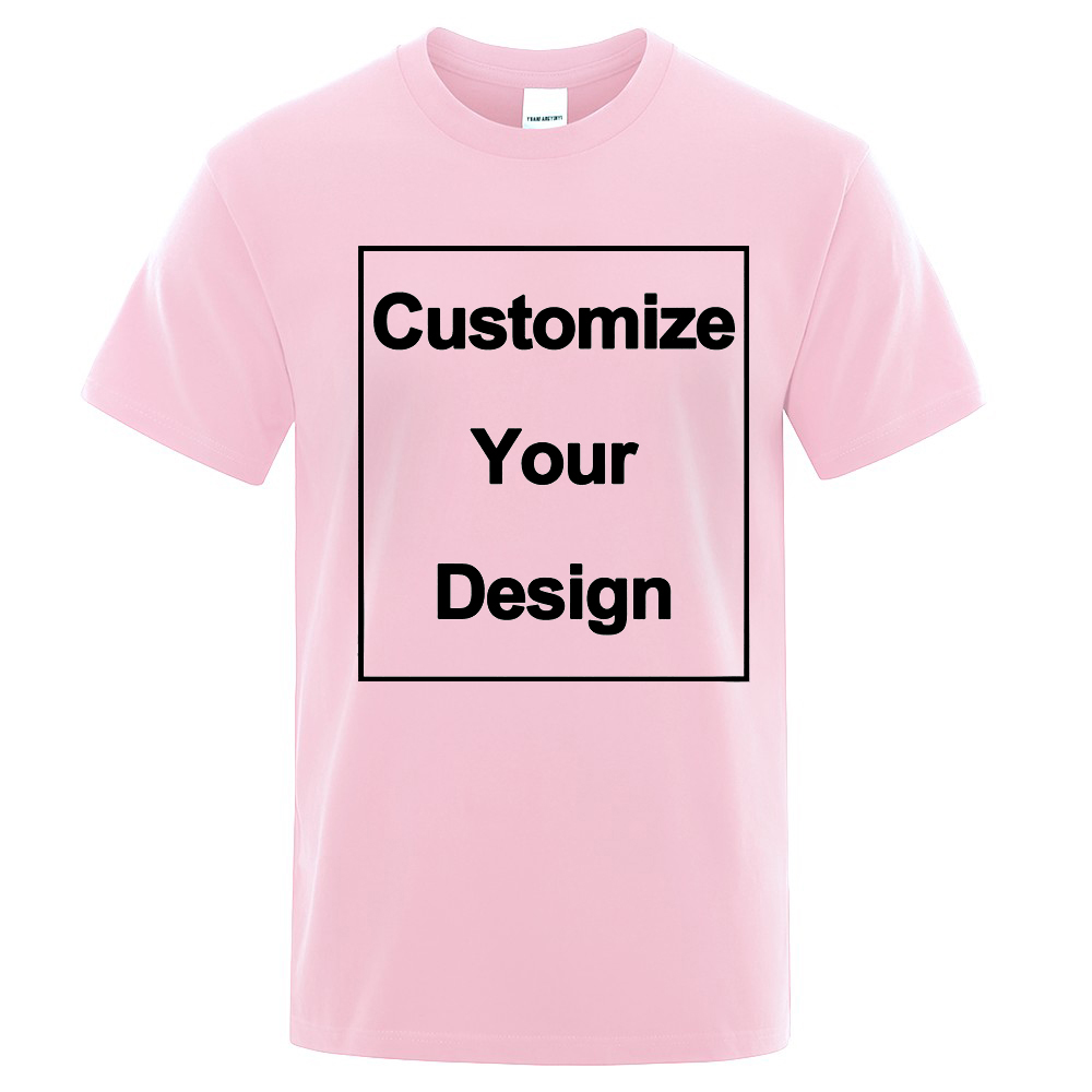 Graphic Tee Oversized - Custom Cotton T-Shirts Womens Summer Short