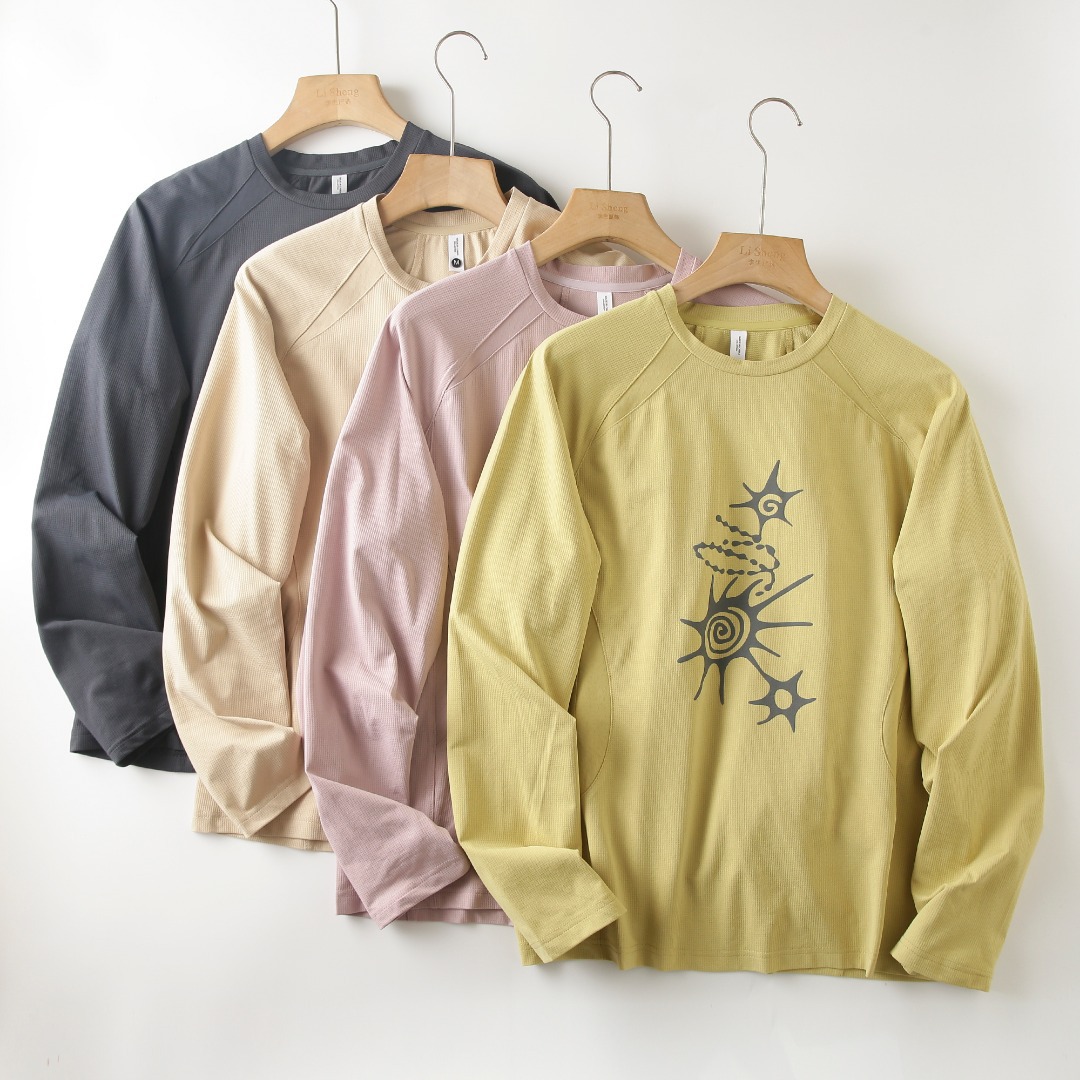 Men'S Fashion Trends 2025 - Unisex High-Stretch Breathable Long-Sleeve T-Shirt –