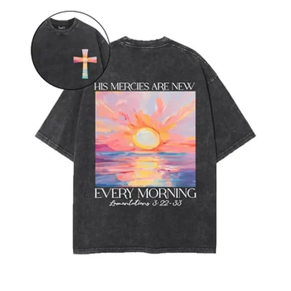Graphic Tee Oversized - Aesthetics Art Graphic Printed T-shirt Summer