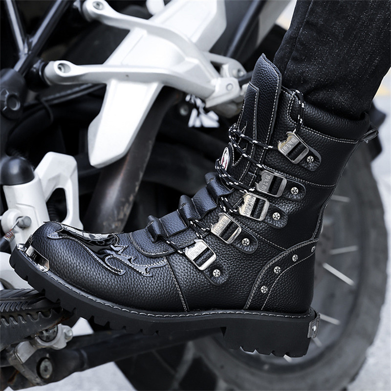 Motorcycle Boots Four Season N - огляд і ціна Men'S Fashion Plus