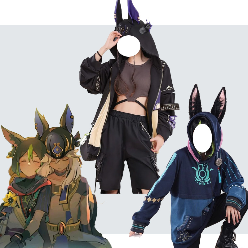 Genshin Impact Cyno Tighnari J - огляд і ціна Streetwear Hoodie