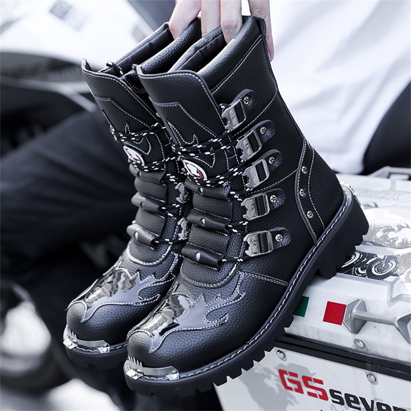 Motorcycle Boots Four Season M - огляд і ціна Men'S Fashion Plus