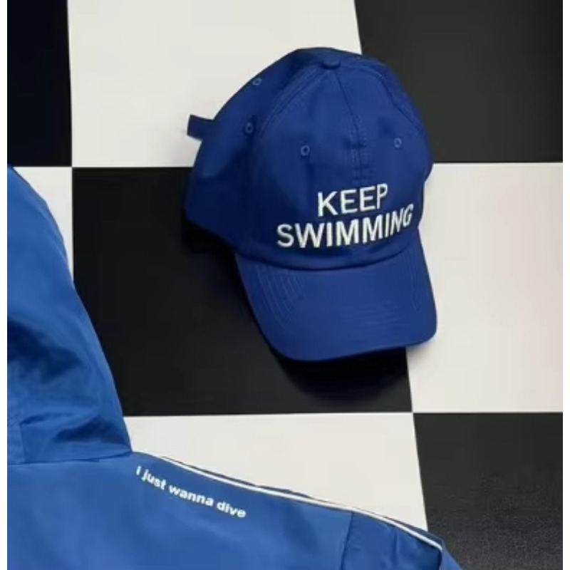 2026 Trendy keep Swimming New  - огляд і ціна Mens Fashion Caps