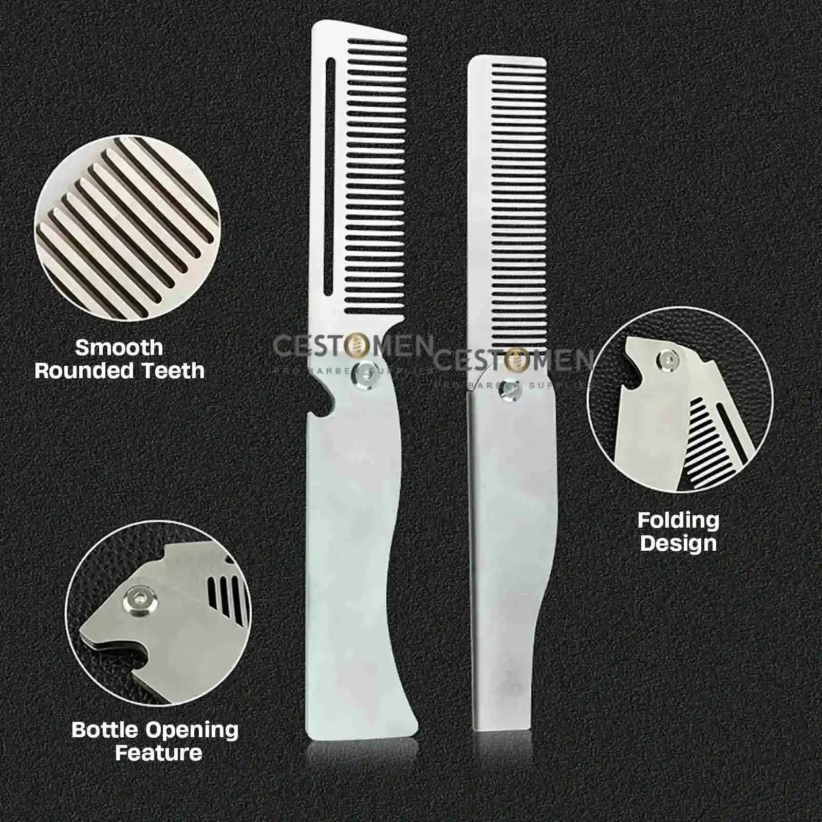New Type 1/2PCS Portable Steel - огляд і ціна Men'S Fashion Haircuts