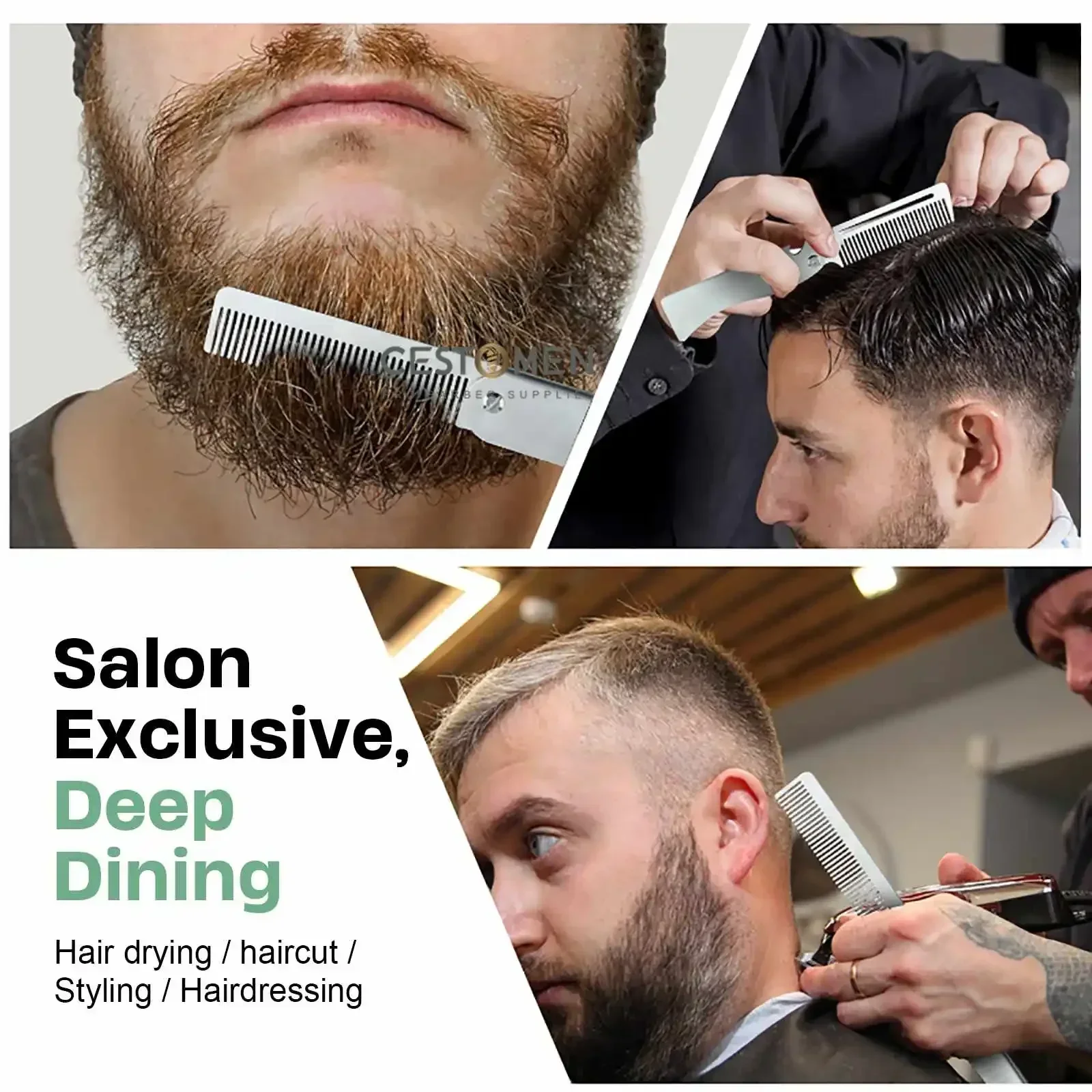 New Type 1/2PCS Portable Steel - огляд і ціна Men'S Fashion Haircuts