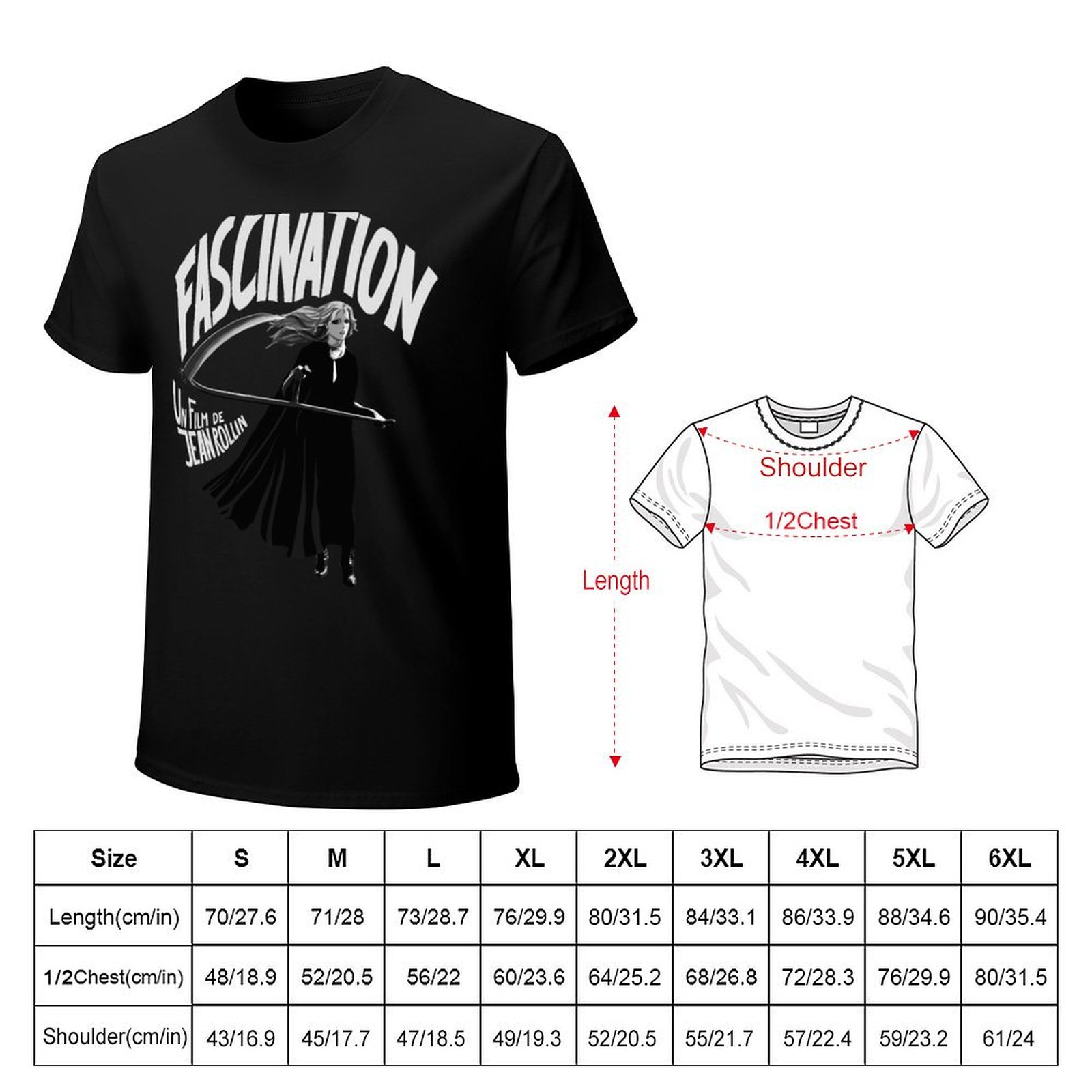 Fascination Jean Rollin T-Shir - огляд і ціна Jeans Shirt Fashion For Men