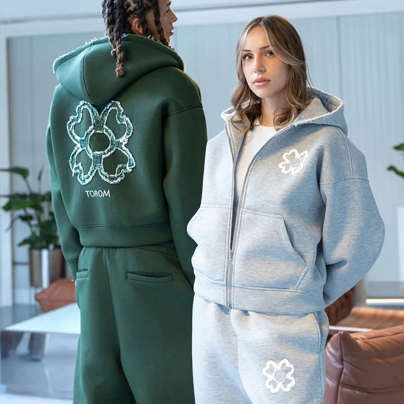 Spring Autumn Oversized 4 Leaf - огляд і ціна Streetwear Hoodie