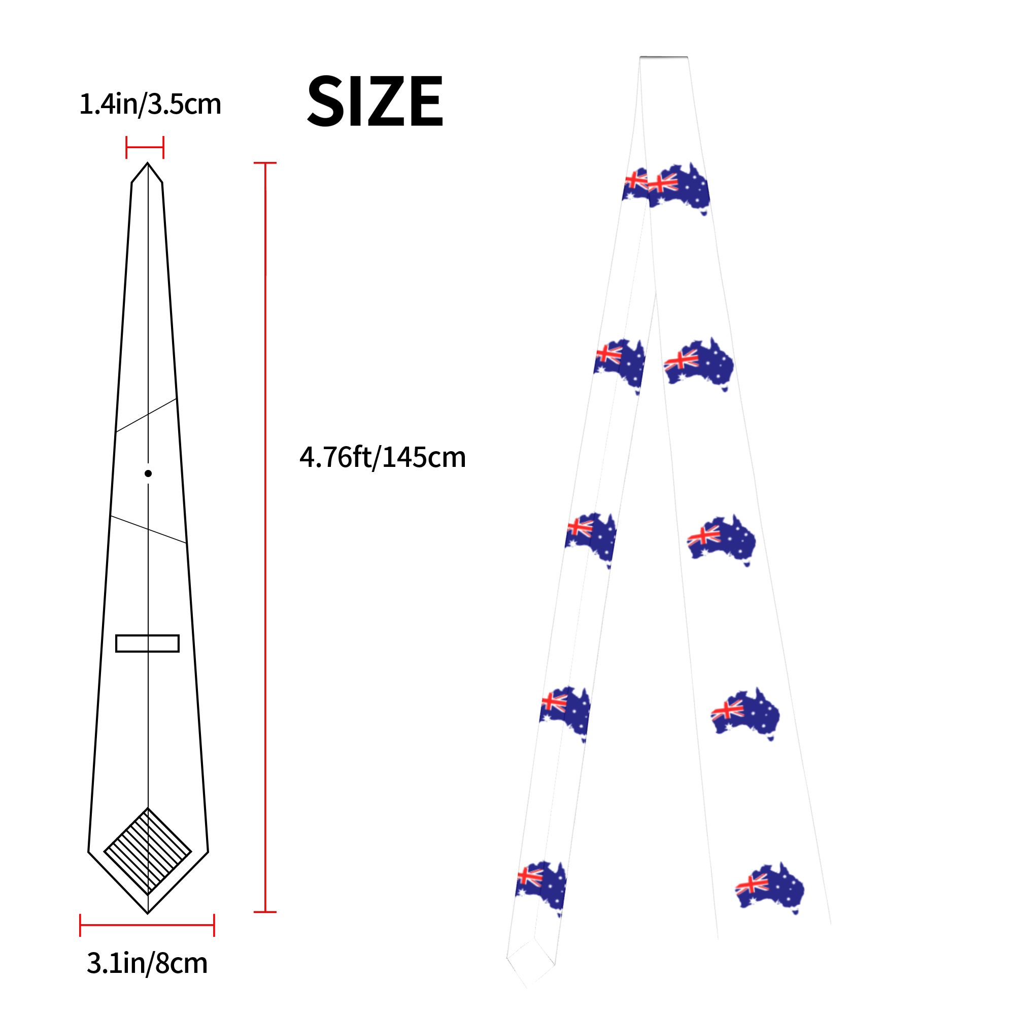 Formal Australia Flag Map  Nec - огляд і ціна Mens Fashion Australia