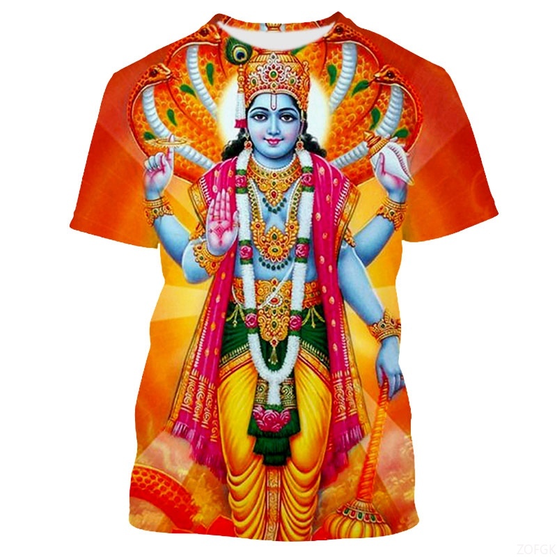 Summer Fashion Indian Deities  - огляд і ціна Graphic Tee Oversized