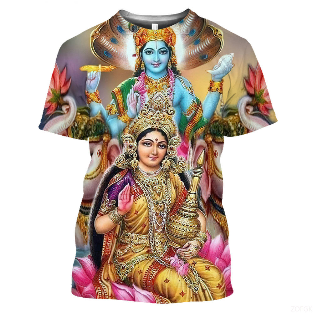 Summer Fashion Indian Deities  - огляд і ціна Graphic Tee Oversized