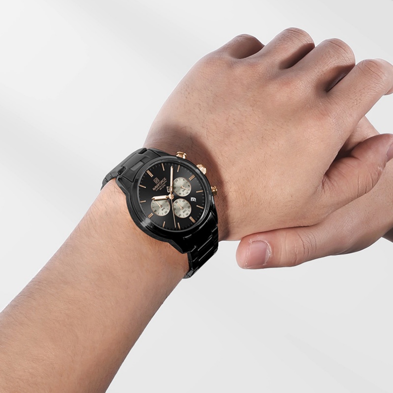 NAVIFORCE Men Quartz Chronogra - огляд і ціна Fashion Mens Watches
