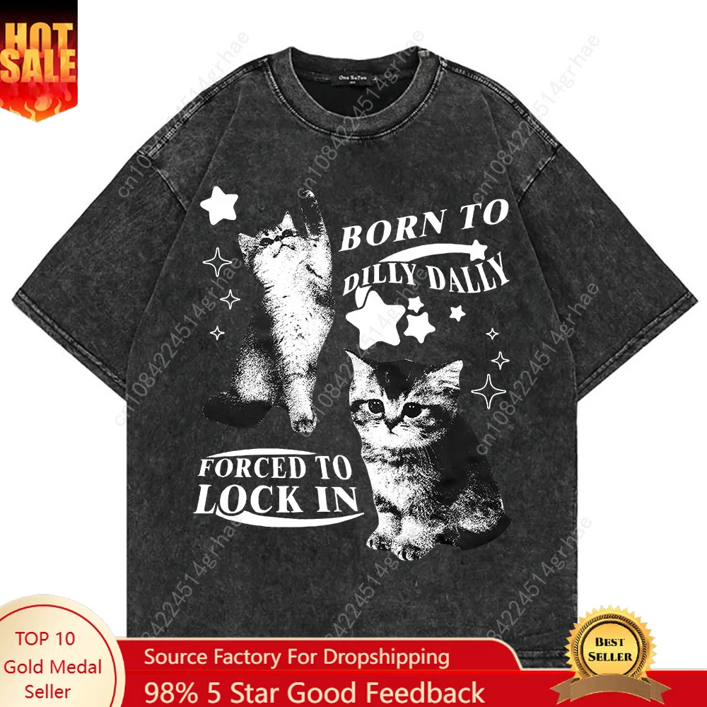 100% Cotton Vintage Washed Y2k - огляд і ціна Graphic Tee Oversized