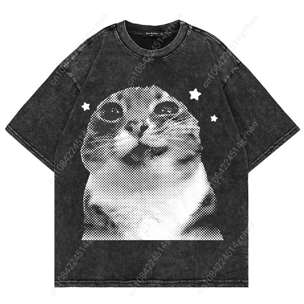 100% Cotton Vintage Washed Y2k - огляд і ціна Graphic Tee Oversized