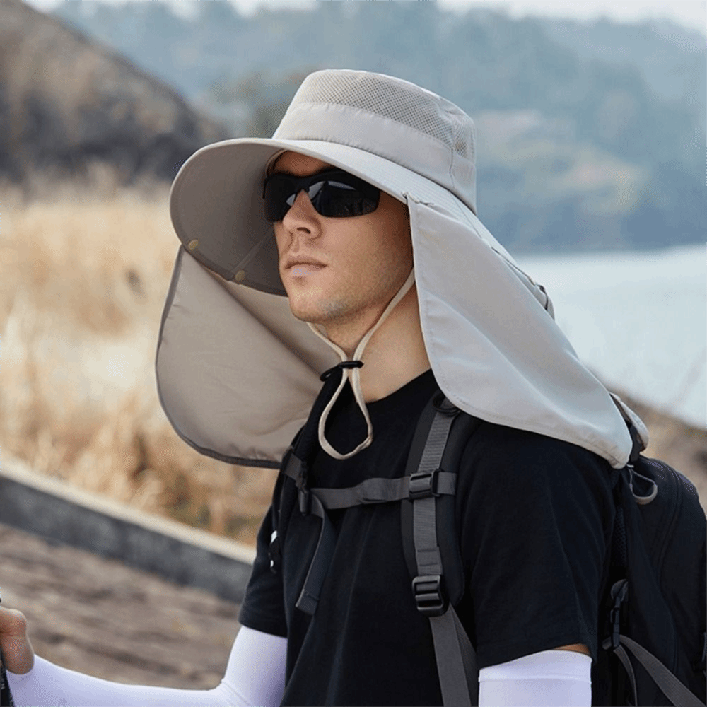 Fashion Cloth Men Sun Hat Big  - огляд і ціна Mens Fashion Caps