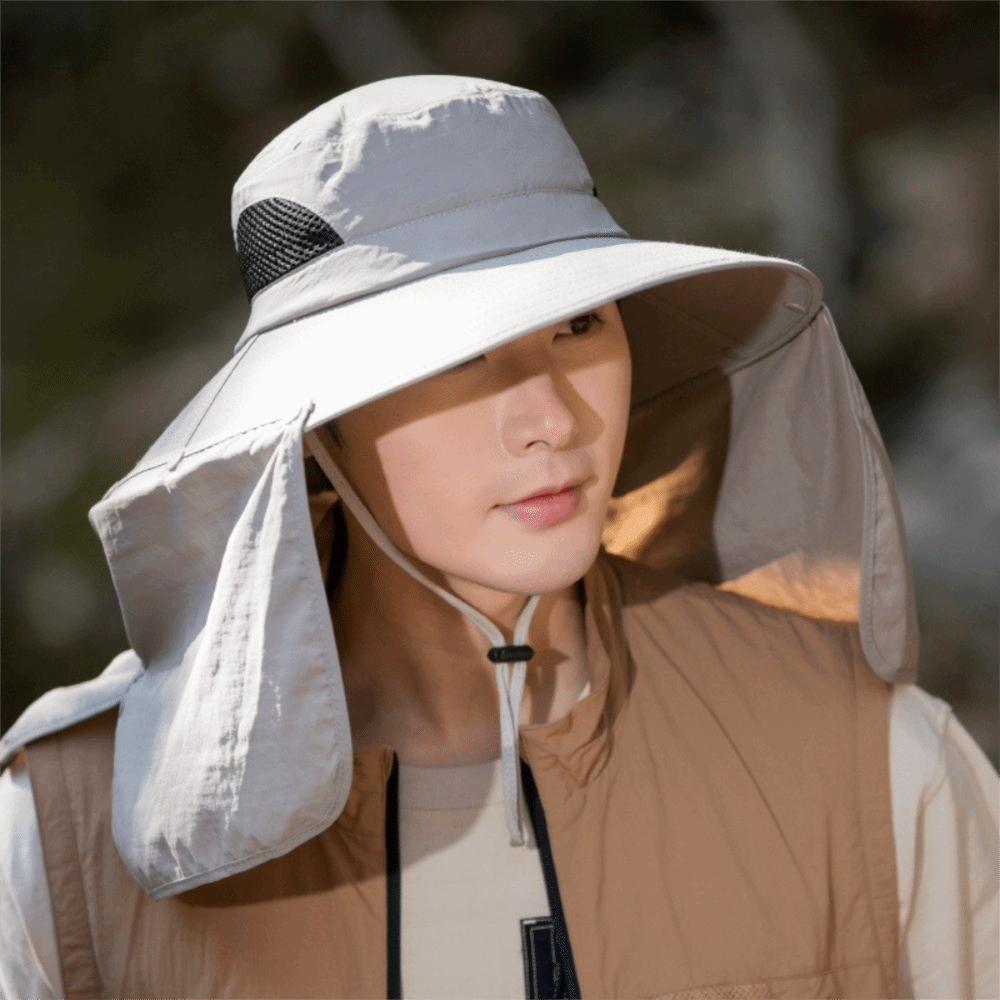 Fashion Cloth Men Sun Hat Big  - огляд і ціна Mens Fashion Caps