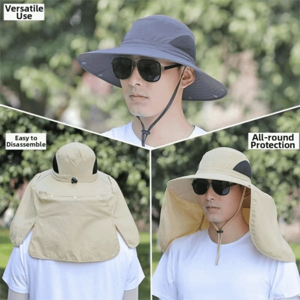 Fashion Cloth Men Sun Hat Big  - огляд і ціна Mens Fashion Caps