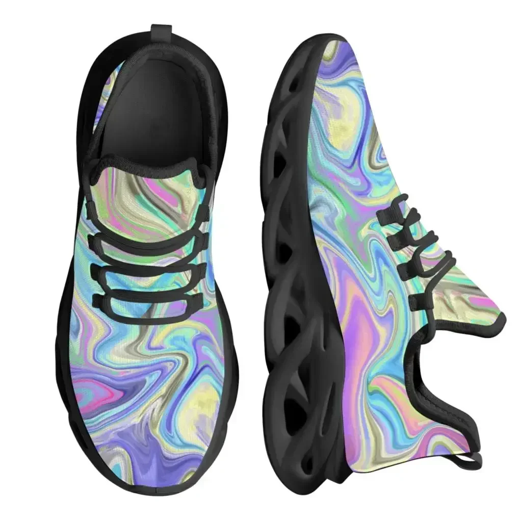 Fashion Trippy Colorful Mesh B - огляд і ціна Men'S Fashion Running Shoes