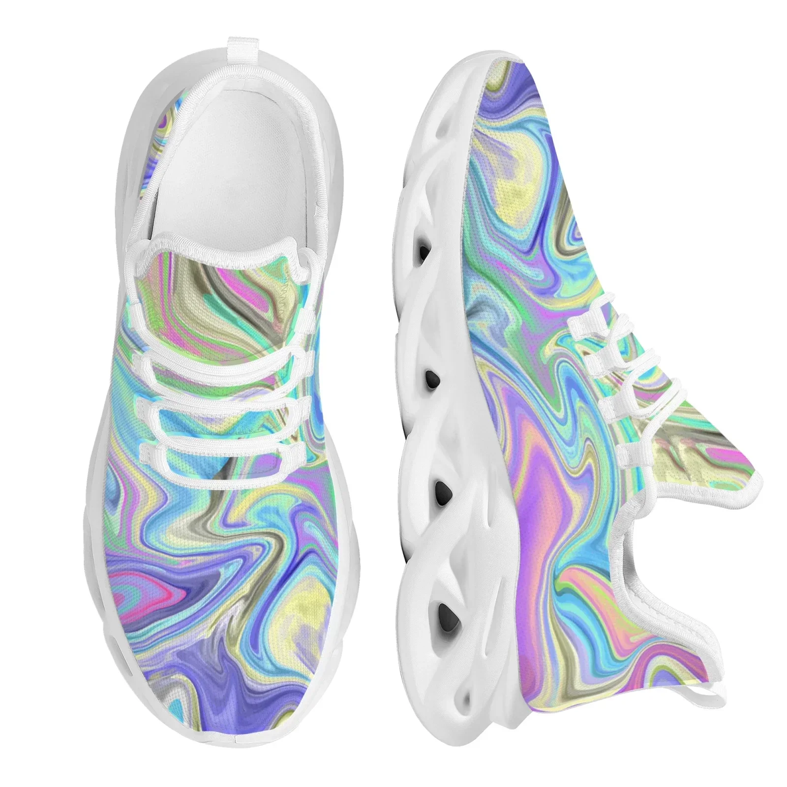 Fashion Trippy Colorful Mesh B - огляд і ціна Men'S Fashion Running Shoes