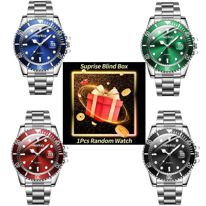 1PC Surprise Mystery Watch Bli - огляд і ціна Fashion Mens Watches