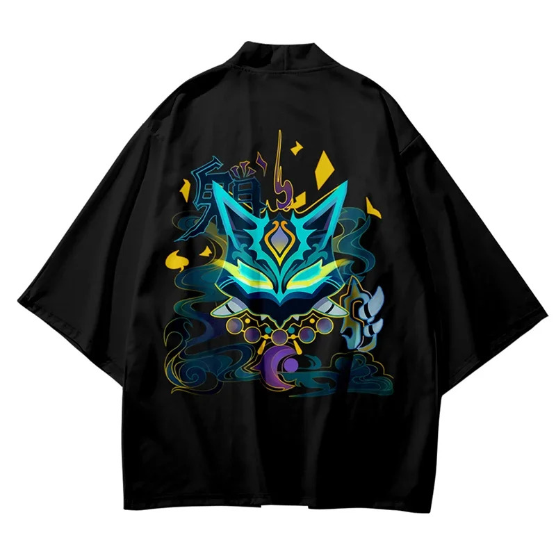 2025 Game Genshin Impact Kimon - огляд і ціна Streetwear Hoodie