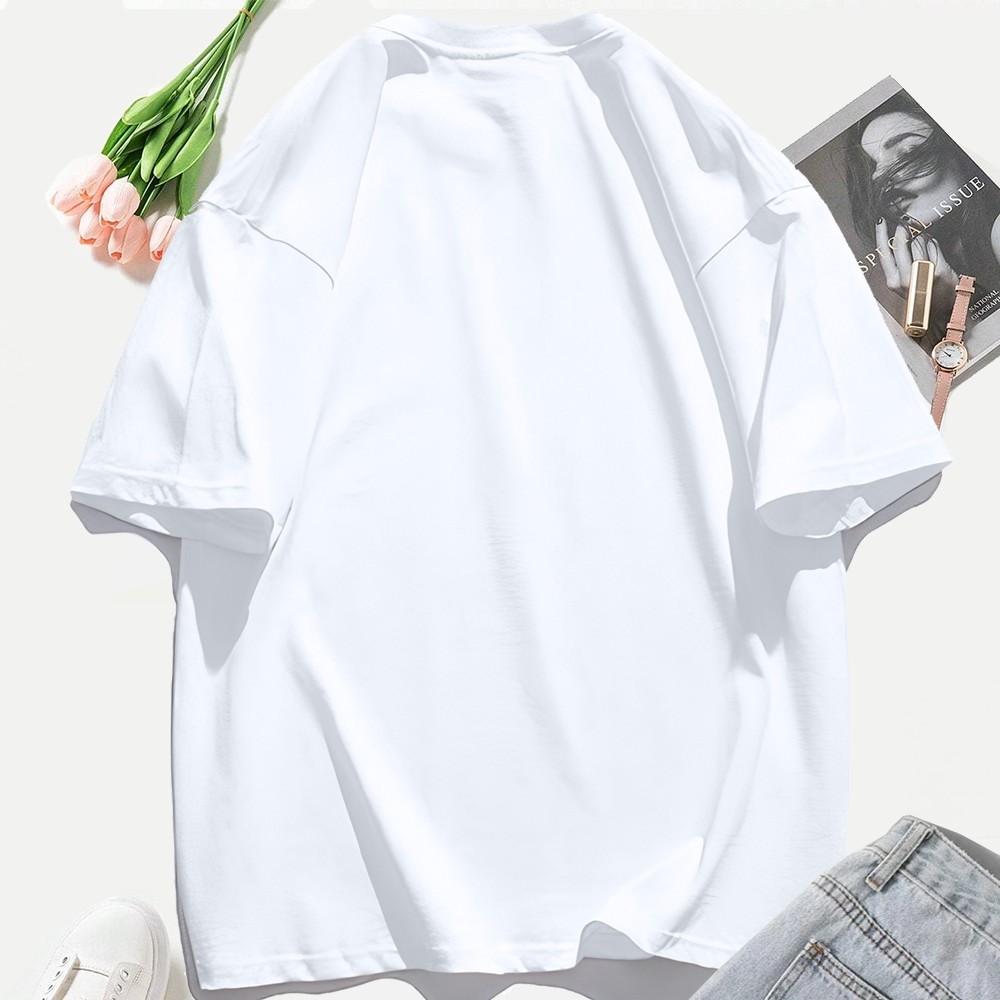 Summer Custom Cotton T-Shirts  - огляд і ціна Graphic Tee Oversized