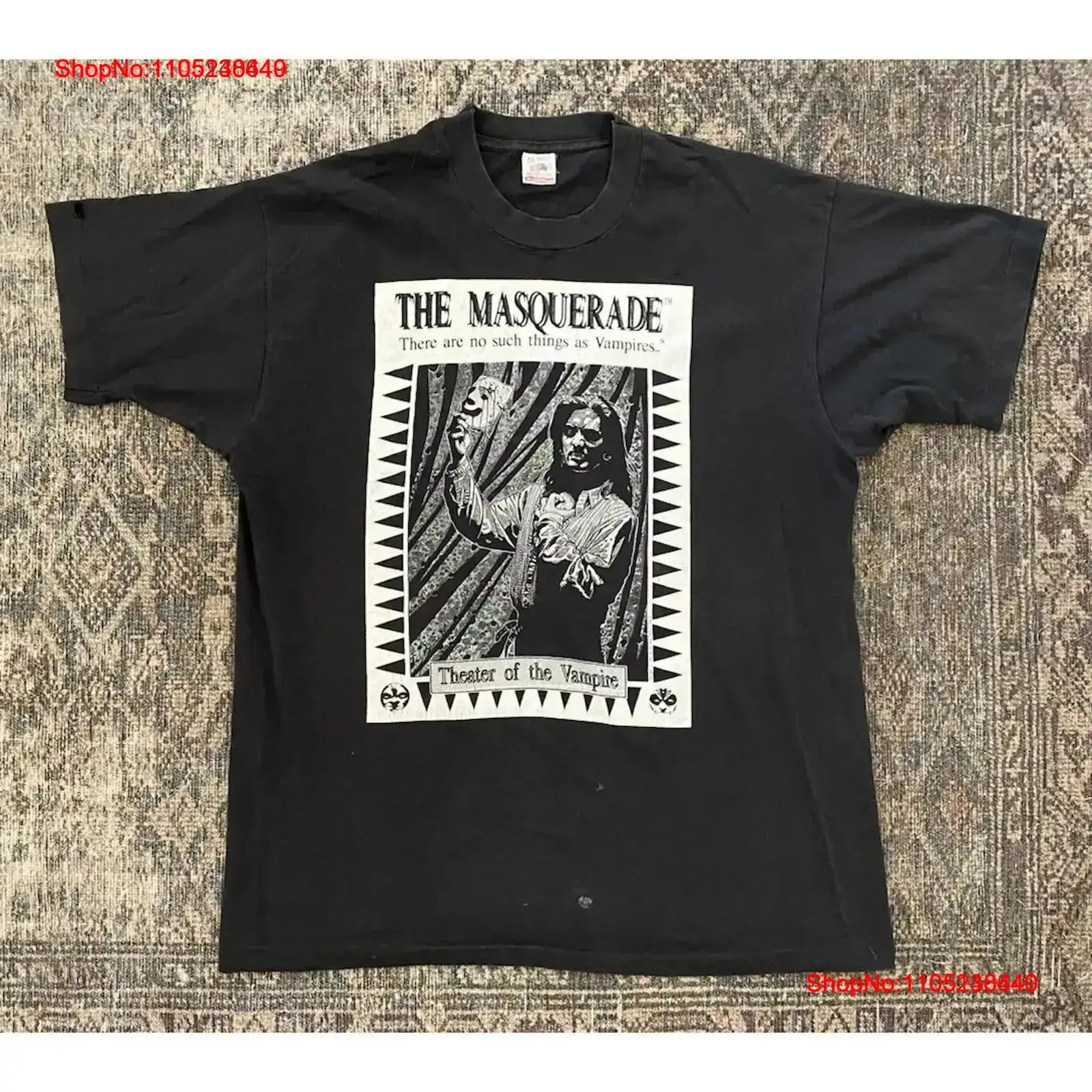 Vintage Rare Vampire The Masqu - огляд і ціна Xl Men'S Fashion