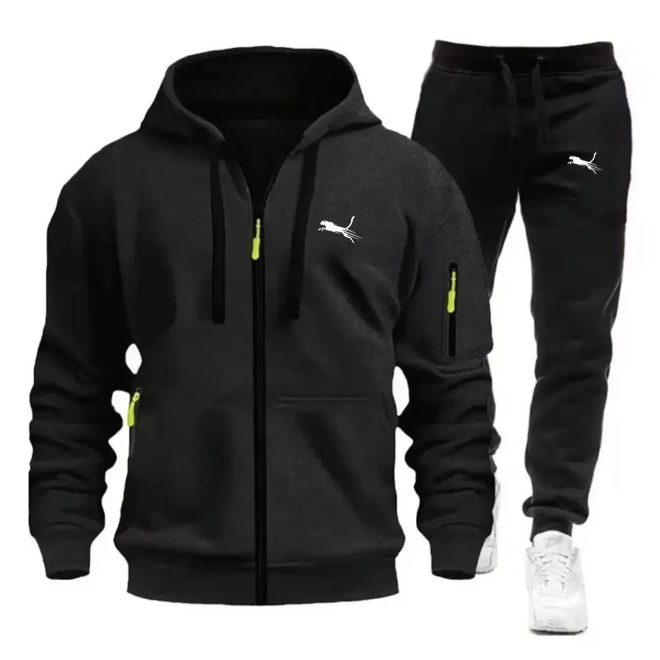 Men Casual Sweatshirt Suit Dai - огляд і ціна Streetwear Hoodie