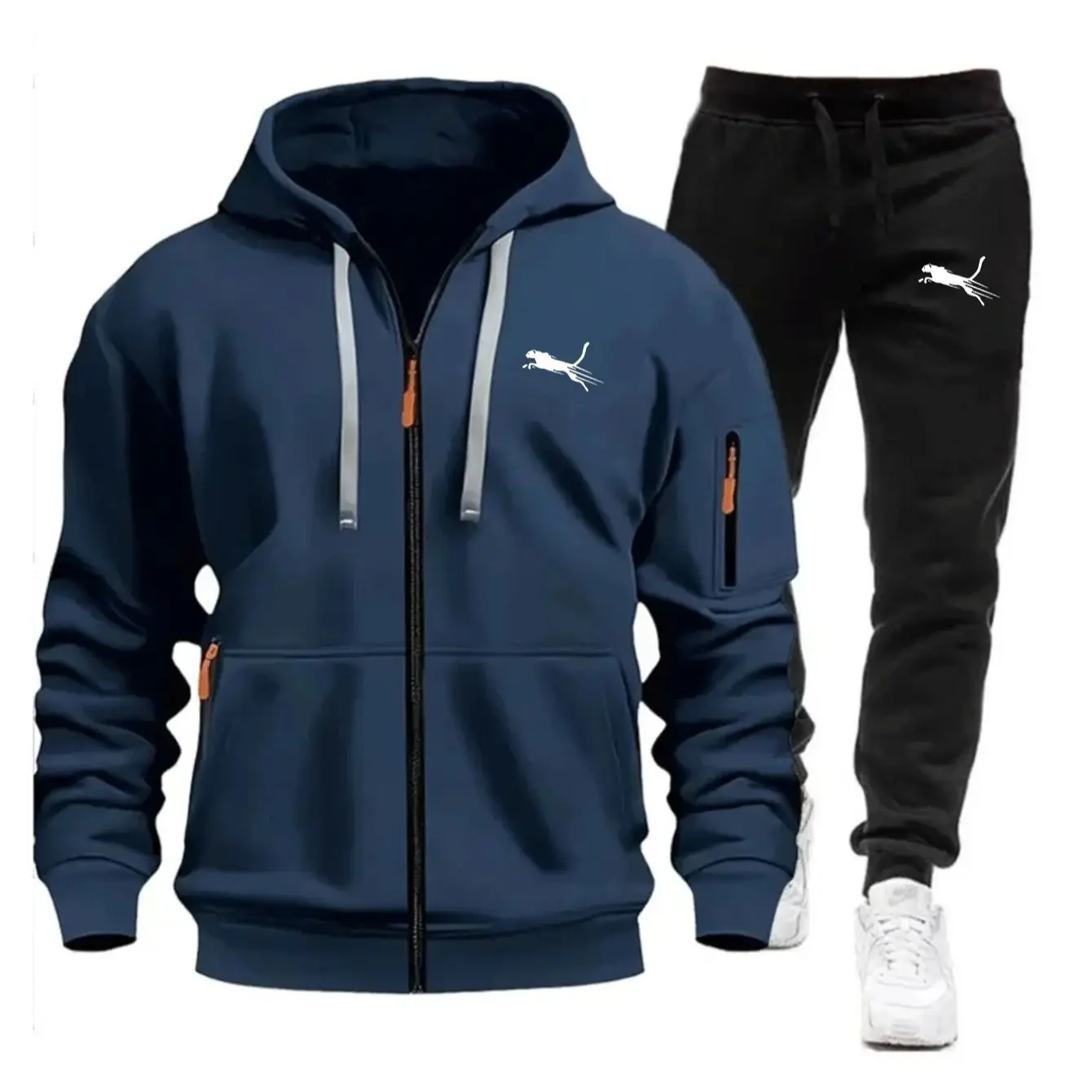 Men Casual Sweatshirt Suit Dai - огляд і ціна Streetwear Hoodie