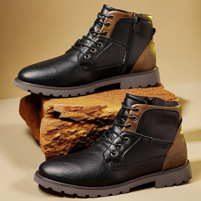 2026 Leather Men Ankle Boots P - огляд і ціна Men'S Fashion Plus