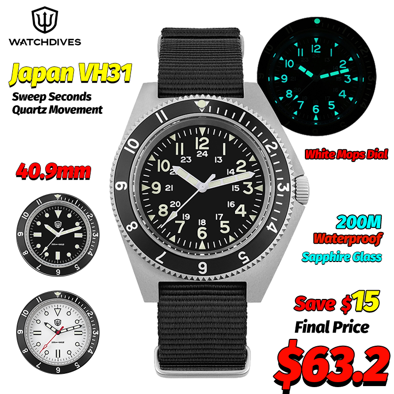 Watchdives WD1972 Quartz Watch - огляд і ціна Fashion Mens Watches