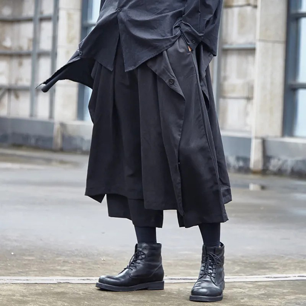 Gothic Dark Pants Y2k Irregula - огляд і ціна Mens Fashion Trends 2026
