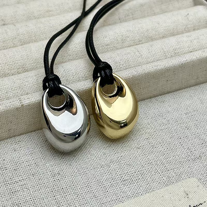 Korean Black Skin Rope Silver  - огляд і ціна Mens Fashion Trends 2026