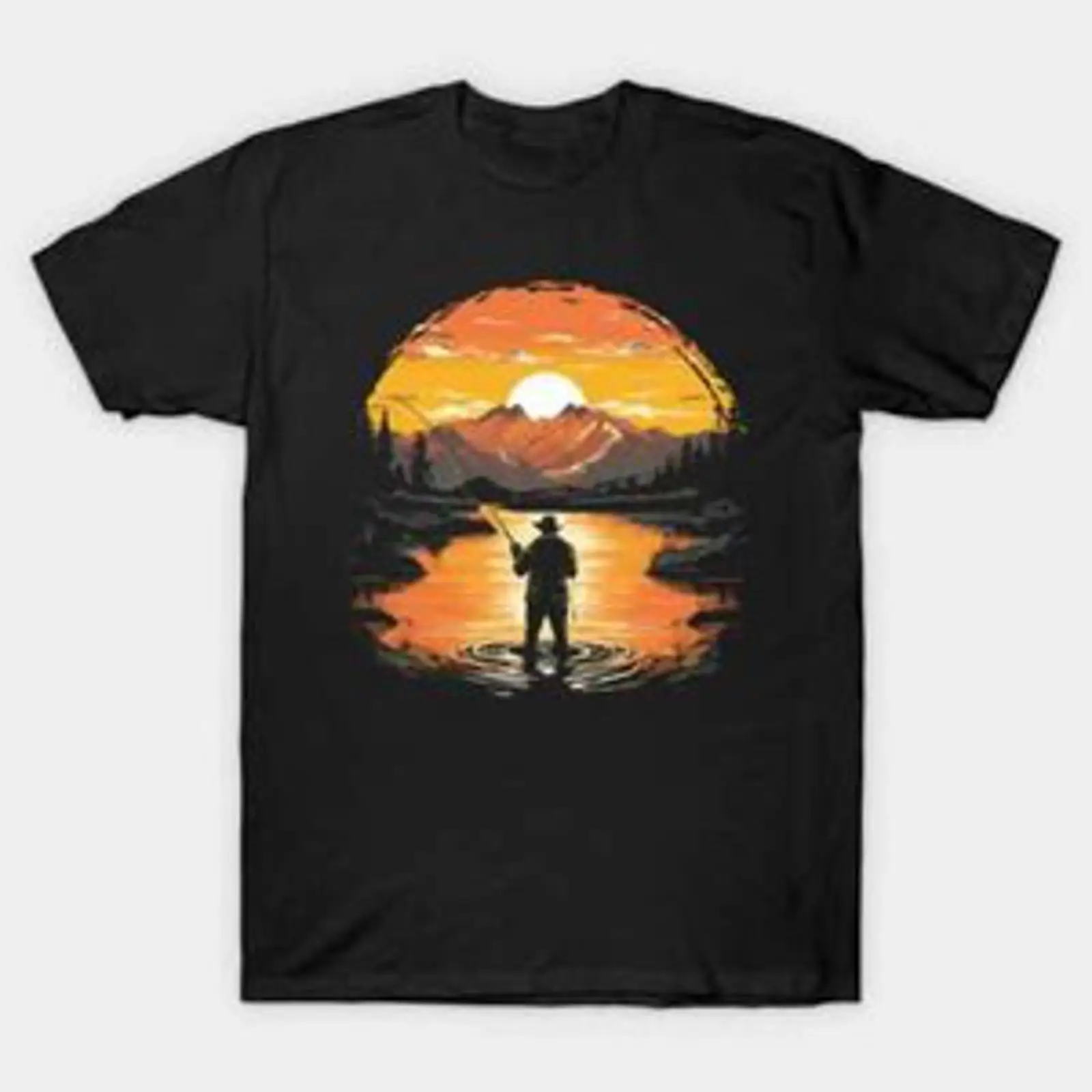 Vintage Sunset Fly Fishing Mad - огляд і ціна Mens Fashion Australia