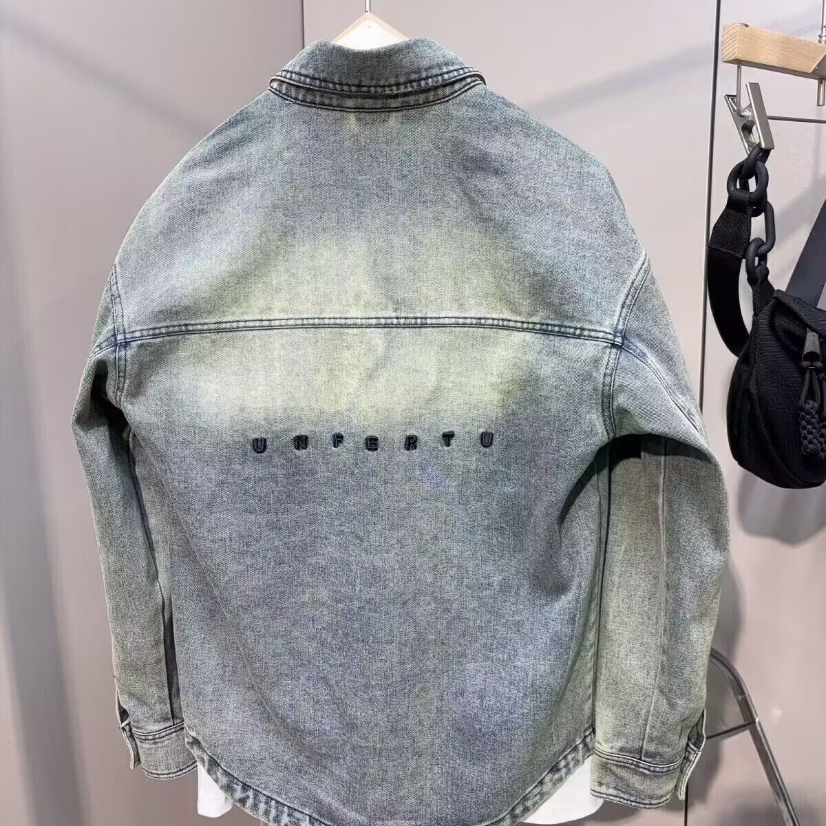 Vintage Clean fit Spring Autum - огляд і ціна Jeans Shirt Fashion For Men