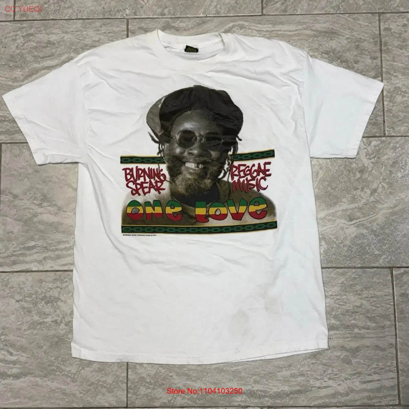 Vintage 1996 Burning Spear XL  - огляд і ціна Xl Men'S Fashion