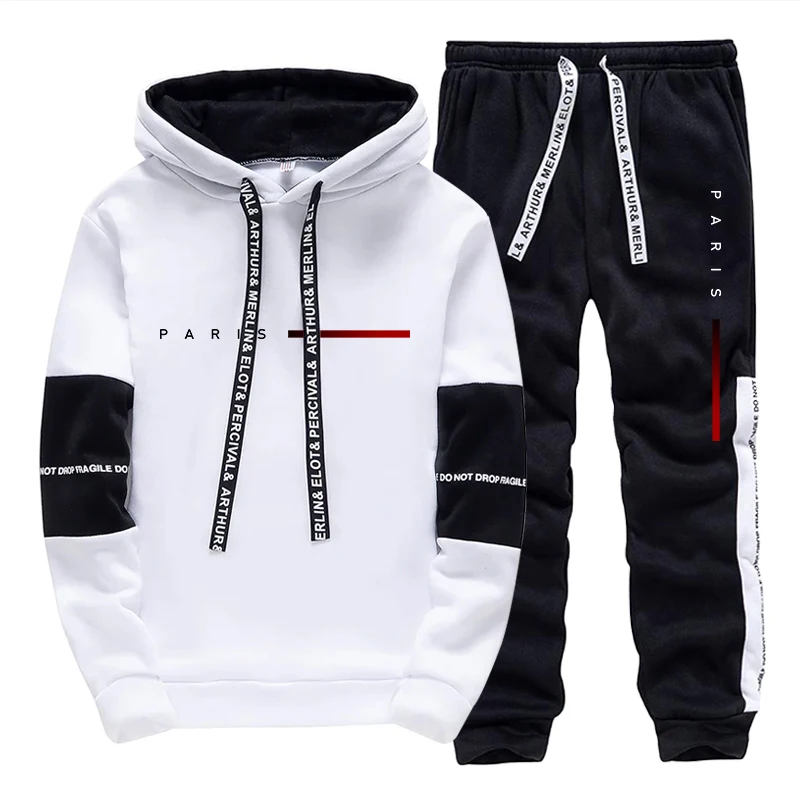 Men's Set Paris Fashion Hoodie - огляд і ціна Streetwear Hoodie