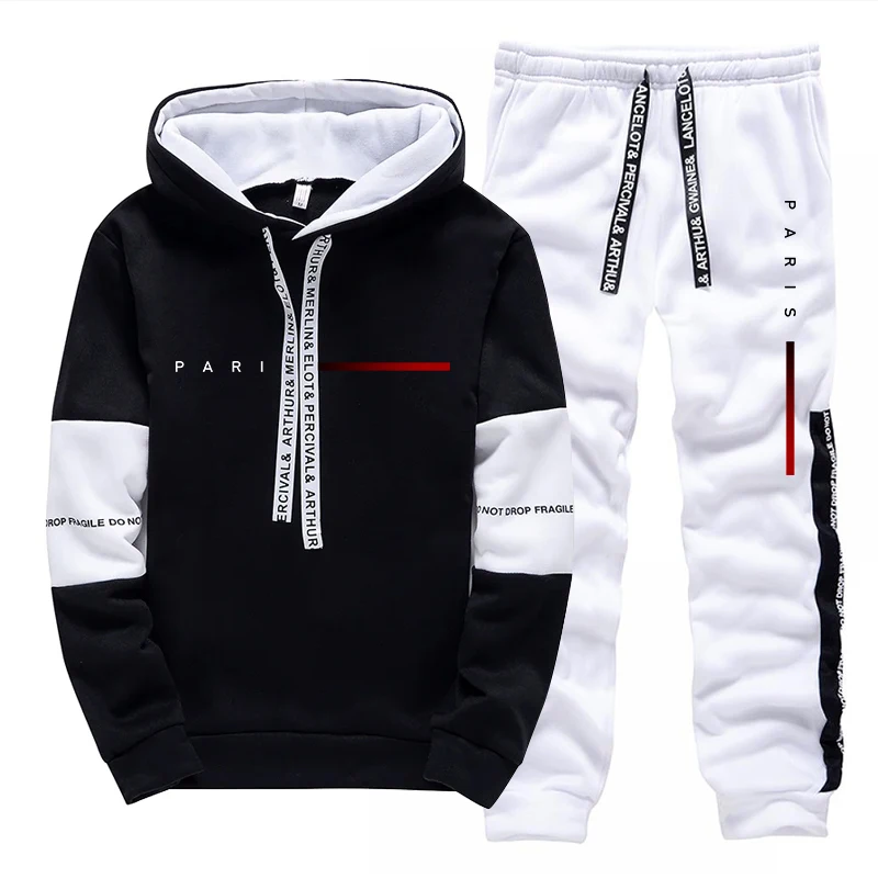Men's Set Paris Fashion Hoodie - огляд і ціна Streetwear Hoodie