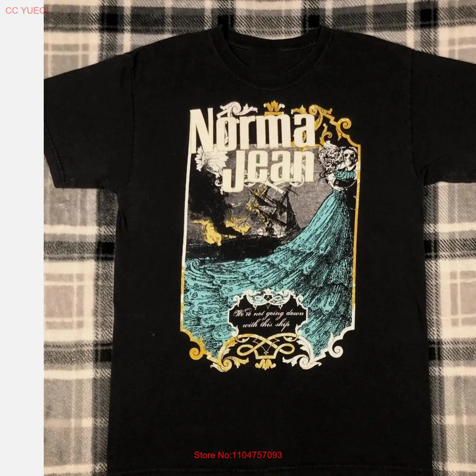 Rare Norma Jean Tour 2005 Band - огляд і ціна Jeans Shirt Fashion For Men