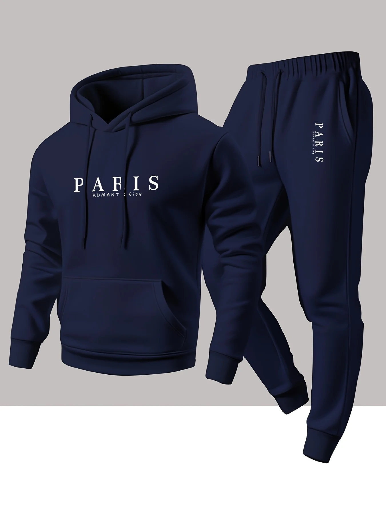 Men's Parisian-style two-piece - огляд і ціна Streetwear Hoodie