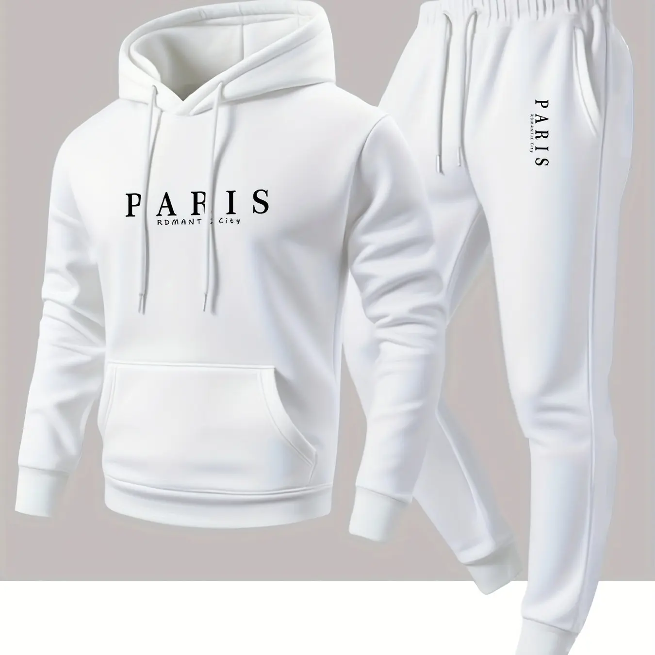 Men's Parisian-style two-piece - огляд і ціна Streetwear Hoodie